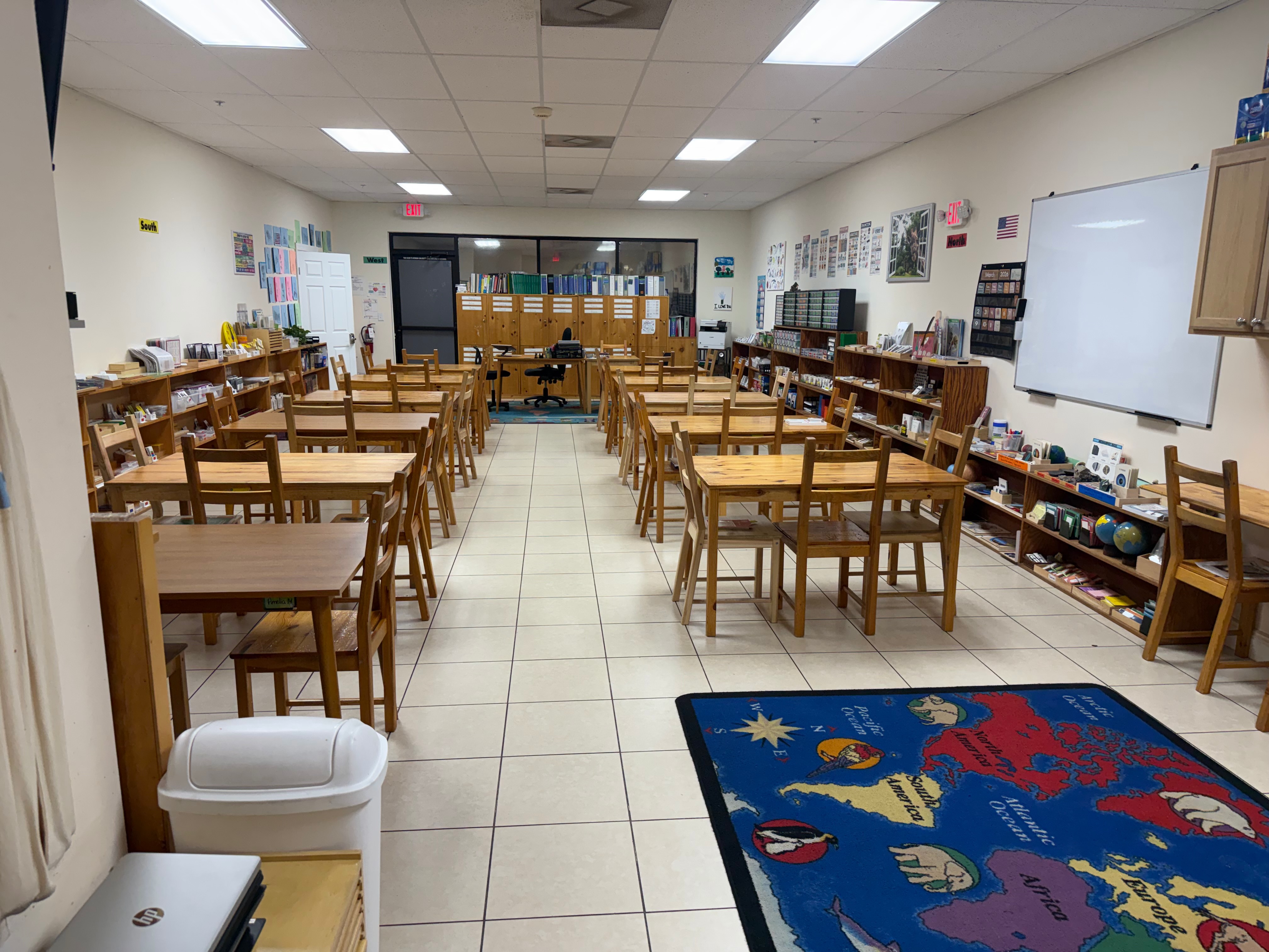 Lower Elementary classroom