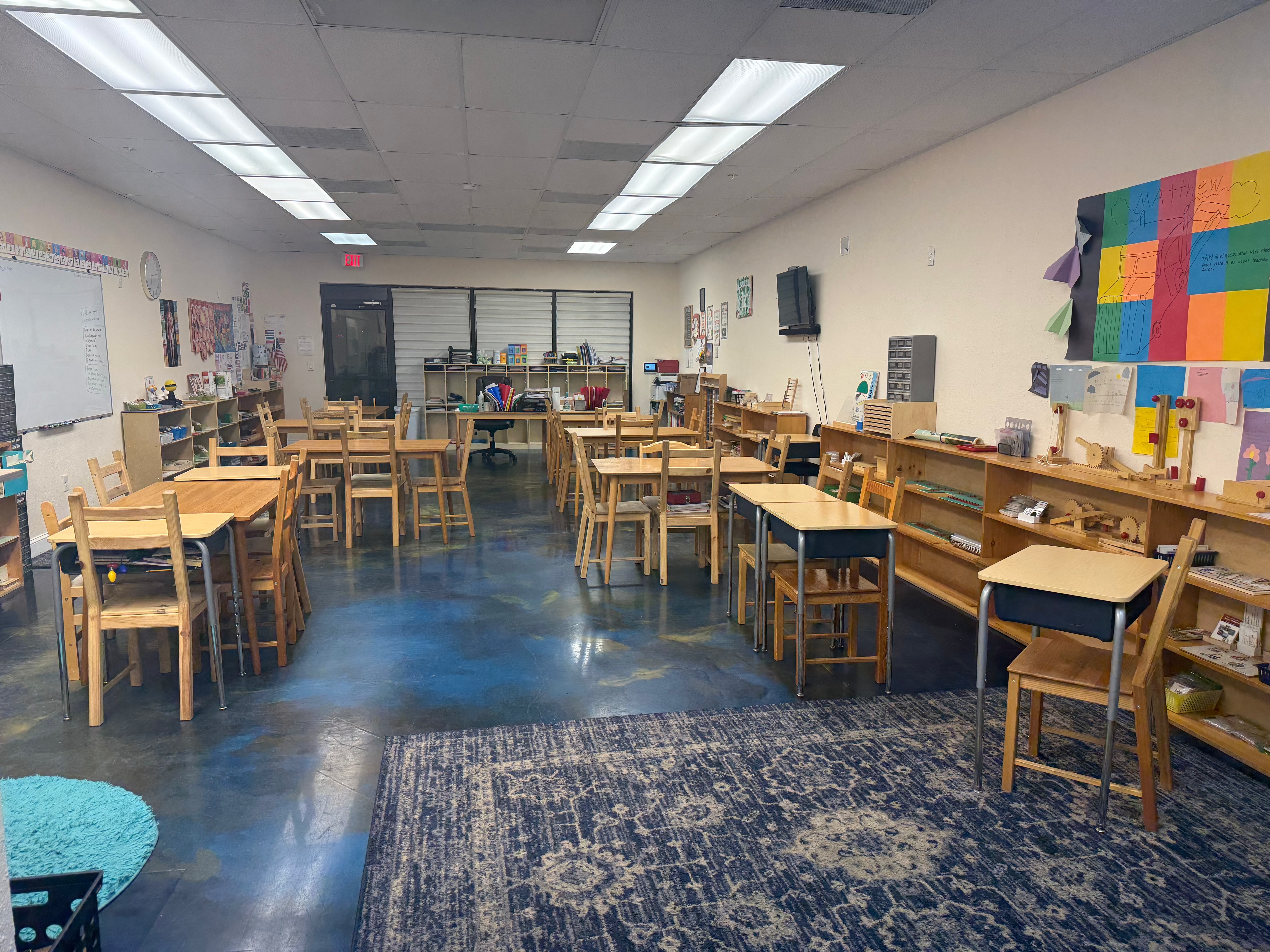 Upper Elementary classroom